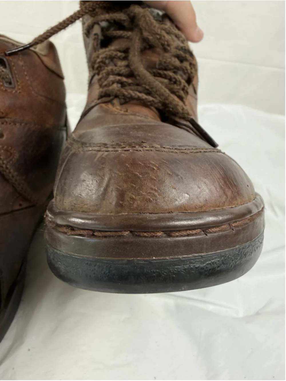 Roper Horseshoe mens 7.5 Chukka brown boots